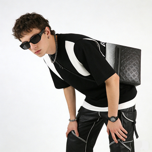 Luxury <b>Designer</b> Private Label Fashion Men's PU Leather Crossbody <b>Bag</b>, High Quality Shoulder <b>Bag</b> - Product Image 1
