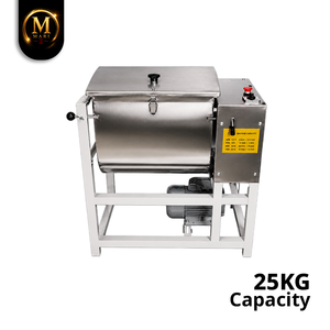 Mélangeur Alimentaire Commercial Horizontal de Haute Qualité de Malaisie, Capacité 25KG, Machine à Mélanger à Ruban Robuste pour Viande, Pâte et Poudre - Product Image 1