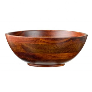 Cuenco de madera de olivo Cuenco de madera hecho a mano Cuenco de madera de Olivo natural con tamaño personalizado de alta calidad de la India - Product Image 5