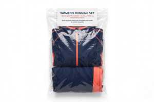 Ensemble de survêtement imperméable à capuche 2 pièces pour femme, veste zippée unie et pantalon de jogging respirant, tenue sportive - Product Image 6