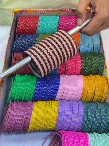 กำไลข้อมือแบบมีลายจุด 48 โหล ชุดคอมโบ 24 สี 24 กำไล/ขนาด 22-28 2/10 มีสินค้าพร้อมส่ง - Product Image 1