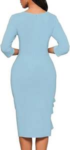 Robe polo chic et sportive pour femme - Accents rayés contrastés - Tenue de tennis et de golf pour femme avec logo de marque personnalisé - Product Image 6