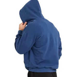 Wholesale 2025 Custom Hoodies for Men New Design Fashion Casual Hooded <b>Sweatshirt</b> Trendy Streetwear - Product Image 6