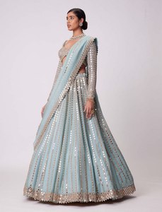<b>Presenting</b> You Most Beautiful Latest Designer Lehenga Collection Premium Rangoli Silk Embellished With Beautiful Embroidery - Product Image 1