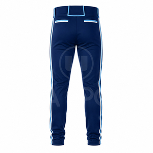 Custom Printed Baseball Trousers Breathable Moisture Wicking Four-Way Stretch Durable 100% Polyester Baseball Uniform Bottoms - Product Image 4