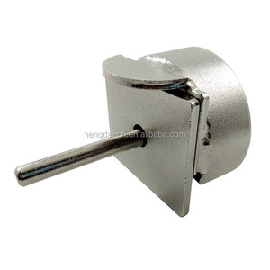 Candado sin grillete YH1600, candado redondo oculto de 73 mm para furgonetas, con 2 llaves, de acero endurecido, de alta resistencia - Product Image 2