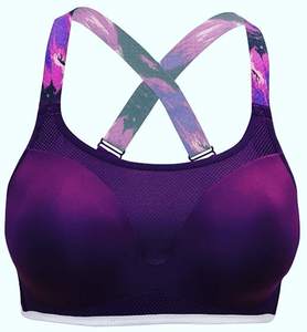 Soutien-gorge de sport dos nageur pour femme grande taille, qualité supérieure, léger, sans couture, séchage rapide, maintien léger, pour le fitness - Product Image 3