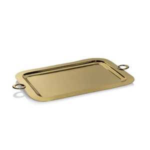 <b>Rustic</b> Stainless Steel Rectangular Serving Platter Silver Hammered Metal Tray Durable Dry Fruit Nuts Snack Display Dish - Product Image 4