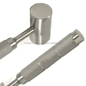 Marteau chirurgical 38 mm à tête en laiton et manche en aluminium, instrument orthopédique ciseau à os, ostéotome, certifié CE Classe I, manuel - Product Image 6