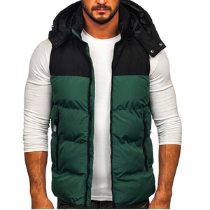 Veste de baseball d'hiver personnalisée pour homme, doublée polaire, chaude, brodée, à fermeture éclair et boutons, imprimée, décontractée, pour le sport et les équipes - Product Image 4