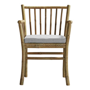 Scandinavian Design Indoor/Outdoor <b>Bamboo</b> <b>Chair</b> Dining Living Room School Hotel Beach Use-Wholesale Outdoor - Product Image 1