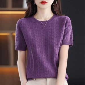 Camiseta de Moda Urbana con Cuello Redondo y Manga Corta para Mujer, de Alta Calidad, con Logotipo Personalizable, Informal, para Verano - Product Image 1