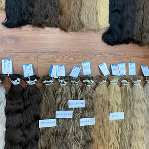 Extensiones de Cabello Humano Vietnamita Virgen con Punta de Queratina, Cutícula Alineada, Doble Trama, Alta Calidad - Product Image 6