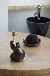 Vase de sol en céramique en forme de dinosaure, tirelire, ornement multifonction mignon pour la décoration intérieure, léger, écologique, Art Déco - Product Image 5