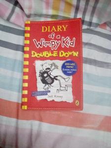 Diary of a Wimpy Kid: Double Down by Jeff Kinney paperback <b>book</b> bestselling for adult - Product Image 1