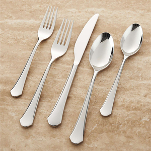 Fancy Stainless Steel Eco-Friendly Cutlery <b>Set</b> Modern Mirror Polish <b>Knife</b> <b>Fork</b> <b>Spoon</b> Flatware <b>Set</b> for Party Hotel Restaurant Use - Product Image 3