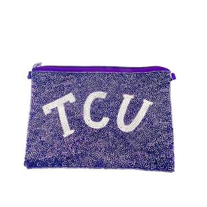 TCU Seed Beaded Coin Pouch Wallet Bel accessoire à la mode avec des caractéristiques d'accessoires à la mode - Product Image 1