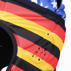 หมวกกันน็อคซอฟต์เชลล์สำหรับฟุตบอลธงขายส่ง สำหรับกีฬา สีตามสั่ง คุณภาพดีที่สุด หมวกกันน็อคซอฟต์เชลล์สำหรับฟุตบอลธง - Product Image 4