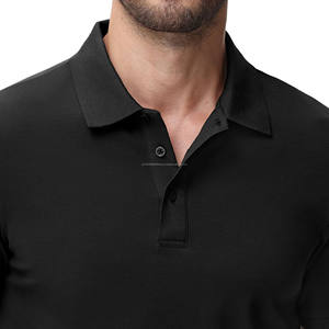 Polos personnalisés respirants à manches courtes de haute qualité, unisexe, grandes tailles, streetwear respirant, polos pour hommes 2026 - Product Image 2