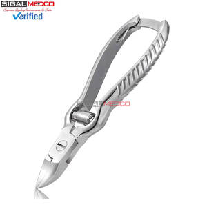Cortauñas de Podología de Alta Resistencia para Uñas Encarnadas y Gruesas, de Acero Inoxidable, Herramienta Plateada para Podología - Product Image 2