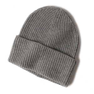 Solid Pink Color Casual <b>Winter</b> <b>Cap</b> 100% Acrylic Computer Knitted Ribbed Design Adult Size 56-58CM - Product Image 4