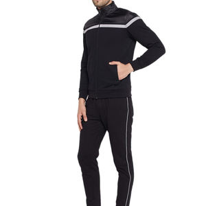 Conjunto Deportivo Casual para Hombre, Nuevo Diseño, a la Moda, 100% Algodón, Grueso, Transpirable, de Secado Rápido, Color Sólido, Venta al Por Mayor - Product Image 3