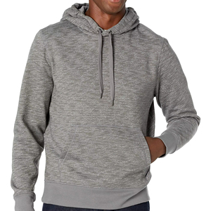 Sweat-shirt à capuche pour homme, options grandes tailles disponibles, en polaire polyester/coton, respirant et à séchage rapide, prêt pour l'hiver - Product Image 4