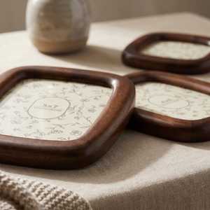 Cadre photo en bois rustique fait main, écologique, de qualité supérieure, pour table, support portrait, pour photos de famille, souvenirs de mariage, cadeaux d'anniversaire - Product Image 4