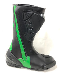 Bottes de course moto sur mesure, haute qualité, durables, imperméables, ignifuges, grandes tailles, en cuir véritable, pour l'hiver - Product Image 3