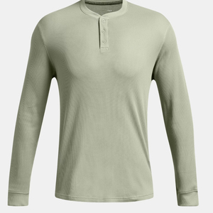 Chemise décontractée pour homme, manches longues, col boutonné, en lin/coton, de haute qualité, respirante, séchage rapide, écologique - Product Image 1
