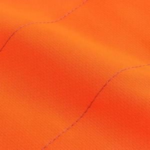 Orange Fluorescent Reflective Polo Shirt High Visibility Safety Workwear Tape Breathable Flame-Retardant Polyester <b>Construction</b> - Product Image 6
