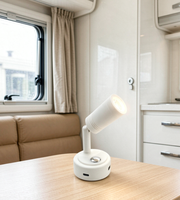 Lampe de lecture LED OEM en gros pour intérieur de VR, dimmable et rotative avec USB Type-C pour camping-car, caravane, bateau