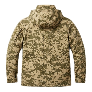 HYPEN SPORTS <b>Men's</b> Winter Outdoor Breathable Printed Digital Printing <b>Soft</b> Stretch Waterproof <b>Shell</b> Hunting <b>Jacket</b> - Product Image 2
