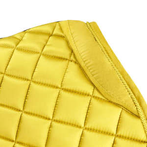 Tapis de selle de dressage et de saut personnalisés en gros, en cuir et coton de haute qualité, doux et respirants pour la course hippique - Product Image 3