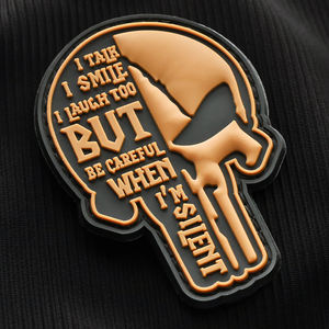 New Design Good Quality PVC Patches Custom 3D Rubber Logo Patches Embossed Logo Printed Rubber <b>Label</b> Soft PVC Patch - Product Image 1
