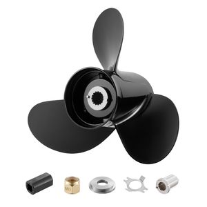 Elica Marina in Alluminio a 15 Denti per Motori Fuoribordo Mercury 40-140 HP, Adatta per Ingranaggi da 4 1/4 Pollici - 3 Eliche Marine - Product Image 1