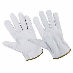 Guantes de Trabajo de Piel de Cabra y Vacuno de Primera Calidad, Guantes de Protección Industrial para Conducir, Resistentes al Calor - Product Image 2