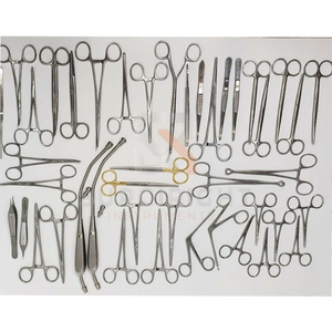Juego de Cirugía Mayor de 101 Piezas, Kit de Instrumentos Quirúrgicos Generales de Acero Inoxidable Alemán, CE ISO 13485 por Blush Surgical - Product Image 1