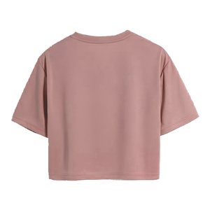 T-shirts personnalisés en coton biologique pour femmes avec logo brodé T-shirt doux d'été Vêtements décontractés respirants de haute qualité - Product Image 3