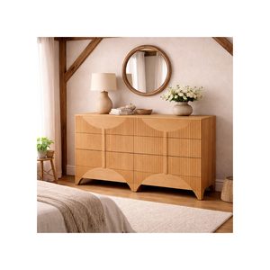 HAVASU Collection Dresser Drawers American Style High Quality Wooden Bedroom Furniture Sustainable Vietnamese Direct Supply - Product Image 1