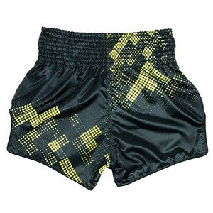 Pantalones Cortos de Muay Thai de Satén con Corte Retro para Entrenamiento de Kickboxing, Secado Rápido, Ropa Deportiva de Artes Marciales, Pantalones Cortos de Gimnasio - Product Image 3