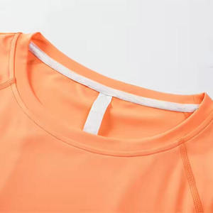 Camiseta de Mujer, Corte Regular Ajustado, Algodón Suave, Cuello Redondo, Manga Corta, Informal, Ajustada al Cuerpo, para Uso Diario, Top Básico de Moda - Product Image 2