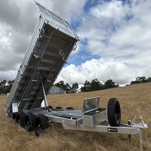 Remolque basculante para equipo agrícola diseñado para uso con tractor con soporte de carga de alta capacidad. Remolque basculante de alta capacidad. - Product Image 5