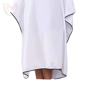 ผ้าคลุมตัดผมแบบมืออาชีพสำหรับร้านทำผม ผ้าคลุมติดกระดุมสำหรับร้านตัดผม ผ้าโพลีเอสเตอร์กันน้ำสำหรับตัดผม - Product Image 3