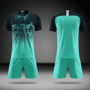 Conjunto de Uniforme de Fútbol Personalizado, 100% Poliéster, Cuello en V, Elástico en Cuatro Direcciones, Secado Rápido, Transpirable, Unisex, para Adultos, en Oferta - Product Image 4