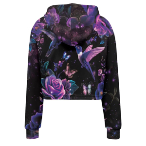 Sudadera Corta Sublimada para Mujer, Material Suave, Nuevo Estilo, Diseños Modernos, Ropa Casual - Product Image 2