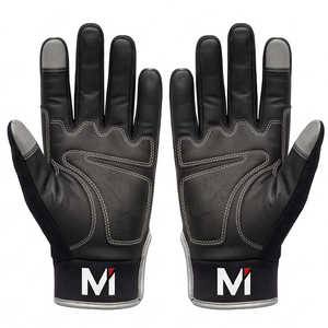 Factory Price Custom Mechanic <b>Gloves</b> Anti Slip Touchscreen <b>Moisture</b>-Wicking Polyester Padded Palm Multi-Purpose Automotive - Product Image 3