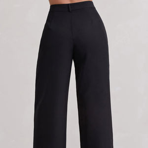 Pantalones Acampanados de Mujer 2026 de Cintura Alta, Moda Urbana, Pantalones Largos de Pierna Ancha para Otoño, Fabricante de Pantalones - Product Image 5