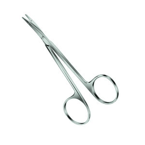 Tijeras pequeñas de 4.5 pulgadas con hoja curva y punta de precisión para sutura y extracción de tendones, instrumentos de cirugía plástica - Product Image 5