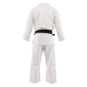 Uniforme de Karate Naranja Premium para Adultos, Uniforme de Entrenamiento de Artes Marciales, Traje de Karate de Algodón Pesado con Cinturón Negro - Product Image 5